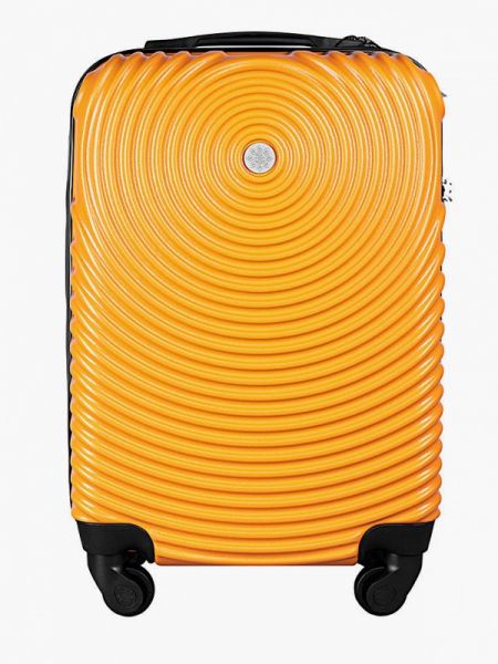 Оранжевый чемодан Proffi Travel