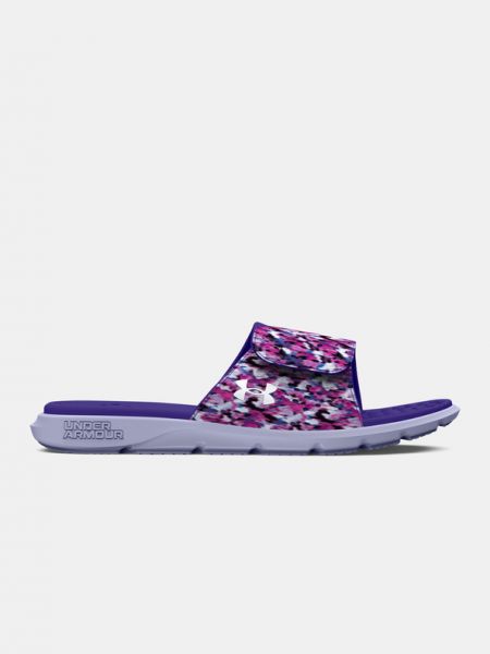 Badesandale Under Armour lila