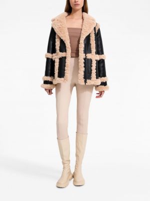 Kožená bunda s kožíškem Unreal Fur