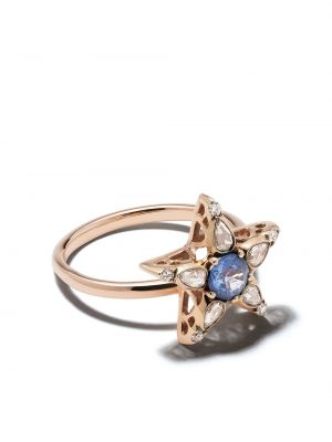 Prsten od ružičastog zlata s uzorkom zvijezda Selim Mouzannar