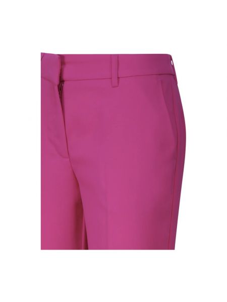 Pantalones rectos con cremallera Guess rosa