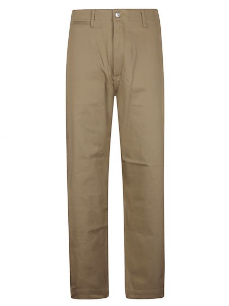 Pantaloni di cotone Edwin marrone