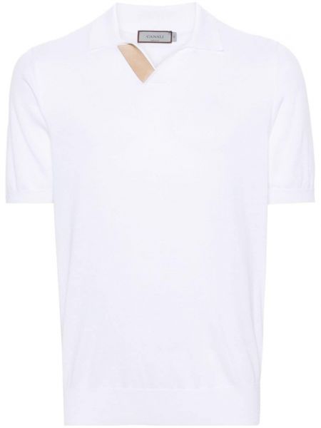 Polo majica Canali bijela