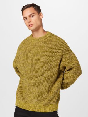 Пуловер Weekday зелено