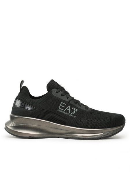 Kasdieniai ilgaauliai batai Ea7 Emporio Armani juoda