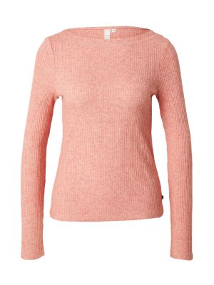 Tricou cu mânecă lungă Qs By S.oliver roz