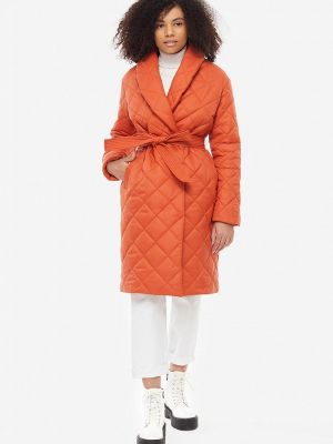 Утепленная демисезонная куртка Vamponi оранжевая