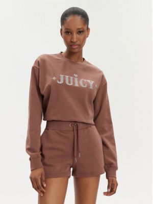 Sweat zippé Juicy Couture marron
