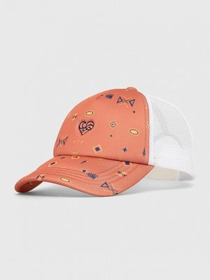 Pomarańczowa czapka z daszkiem Femi Stories