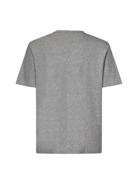 Camisa con bordado de algodón Balmain gris
