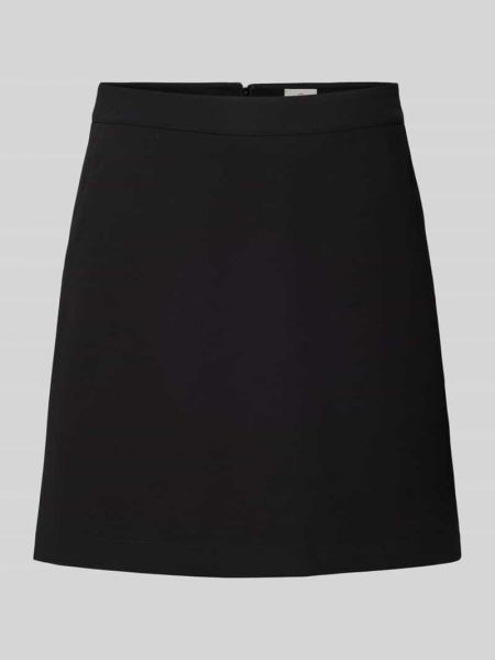 Mini spódniczka w jednolitym kolorze Kaffe czarna