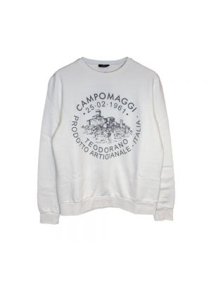 Sweatshirt Campomaggi weiß