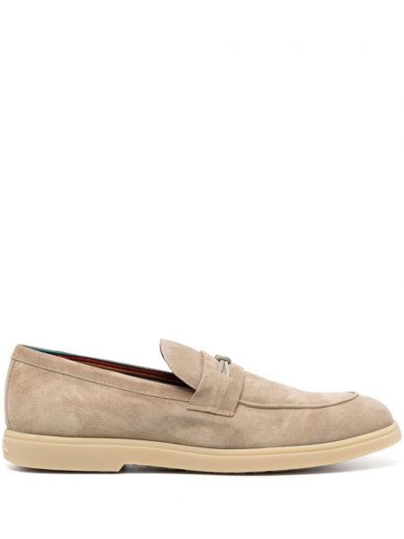 Loafers σουέντ Paul Smith καφέ