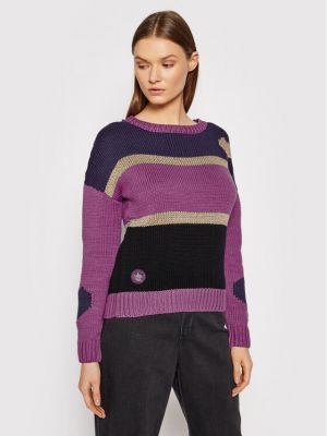 Relaxed пуловер Femi Stories виолетово