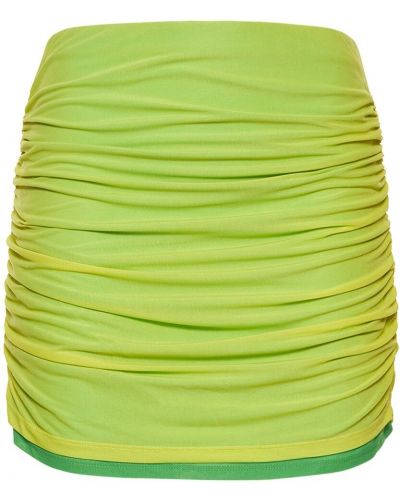 Mini sukně se síťovinou Simon Miller - zelená