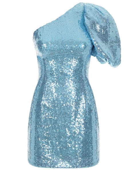 Вечернее платье с пайетками Like Yana голубое