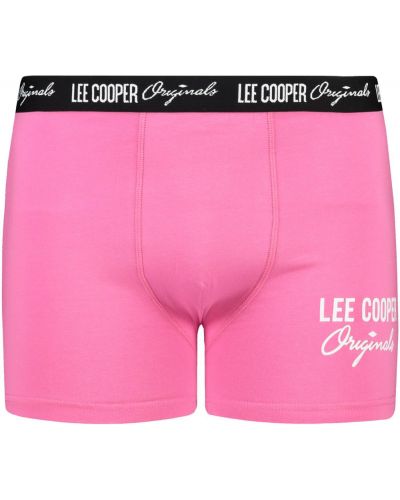 Boxeralsó nyomtatás Lee Cooper rózsaszín