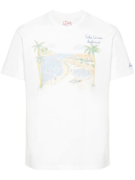 T-shirt Mc2 Saint Barth blanc