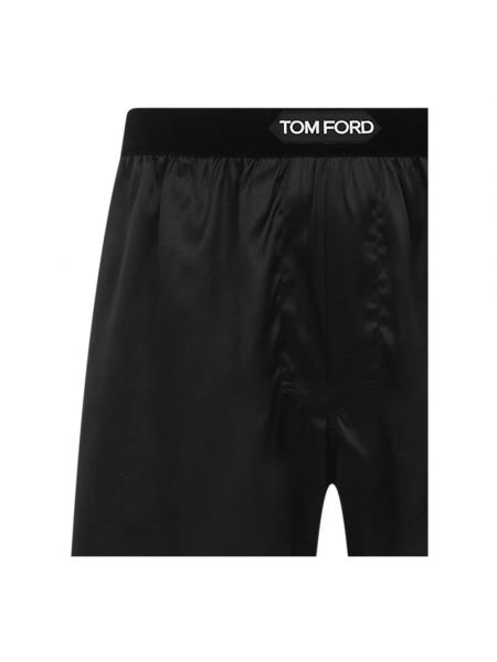 Boxers de seda Tom Ford negro