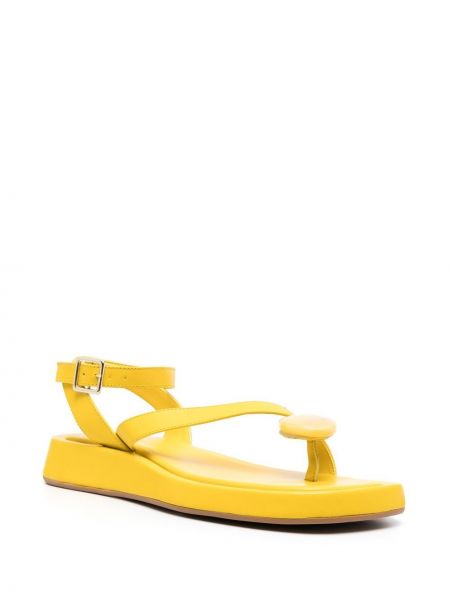 Sandały Giaborghini żółte