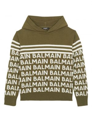 Striktrøje for piger Balmain Kids grøn