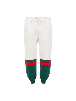 Spodnie sportowe Gucci białe