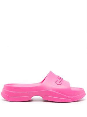 Ниски обувки Ganni розово