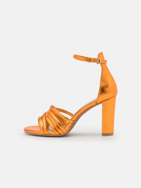 Sandały Marco Tozzi pomarańczowe