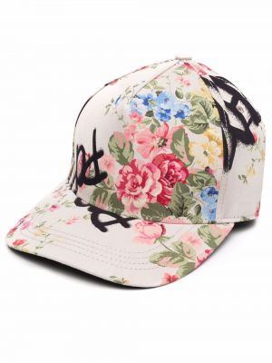 Trykt floral bomull cap Dsquared2