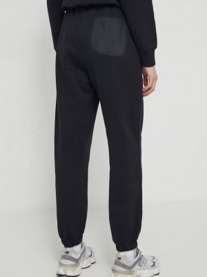 Sportovní kalhoty s aplikacemi Karl Lagerfeld Jeans černé