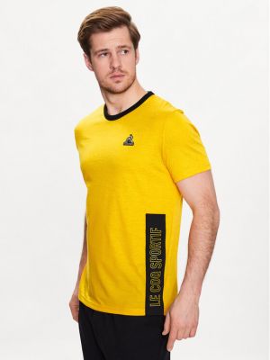 Тениска Le Coq Sportif жълто