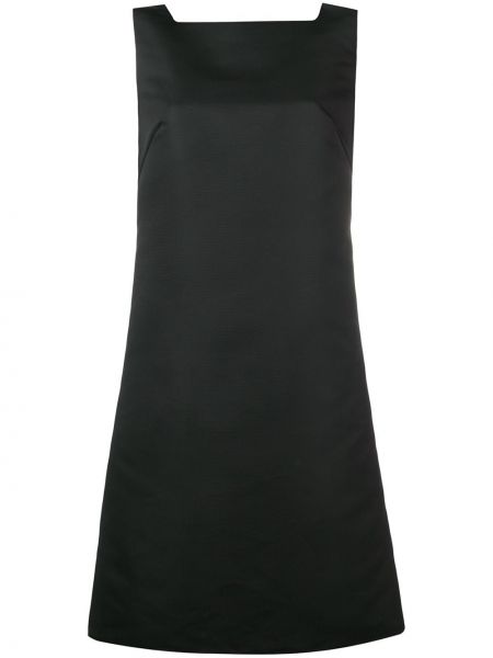 Šaty s odhalenými zády na zip Calvin Klein 205w39nyc - černá