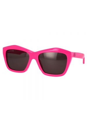 Okulary przeciwsłoneczne Balenciaga fioletowe