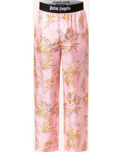 Spodnie Palm Angels różowe