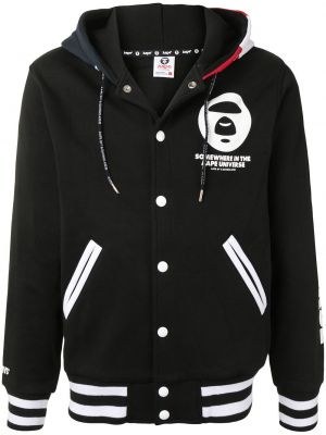 Chaqueta bomber a rayas Aape By *a Bathing Ape® negro