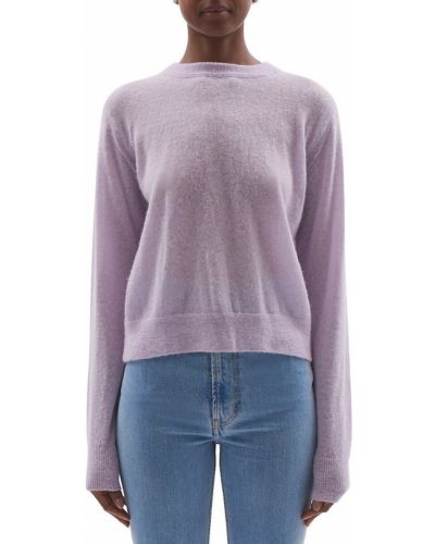 Sweter Helmut Lang, fioletowy