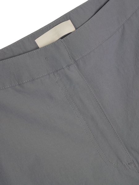 Pantalon taille haute slim Amomento gris