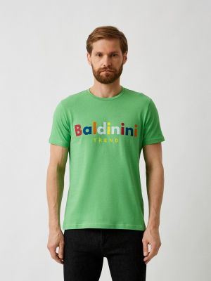 Футболка Baldinini Trend зеленая