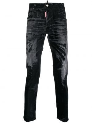 Skinny jeans Dsquared2 schwarz