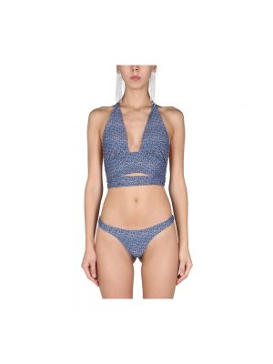 Bikini mit print Magda Butrym blau