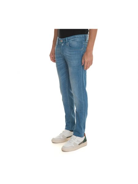 Skinny jeans mit taschen Tramarossa blau