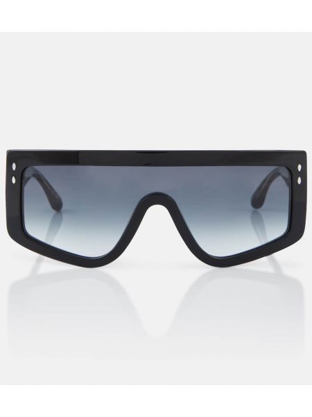 Oversize слънчеви очила Isabel Marant черно