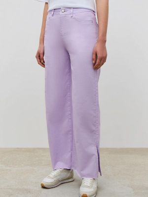 Прямые джинсы Baon фиолетовые