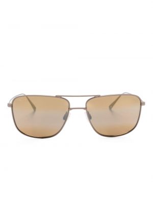 Oversize saulesbrilles Maui Jim brūns