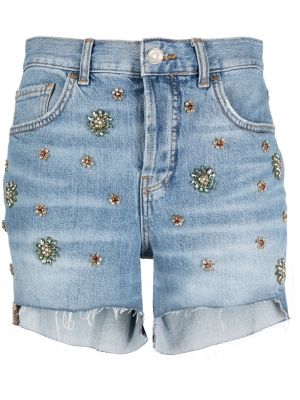 Shorts di jeans con cristalli Liu Jo