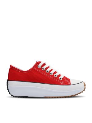 Sneakersy bez obcasa Slazenger czerwone