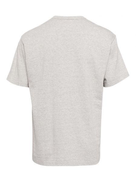 Bavlněné tričko s potiskem Comme Des Garçons Homme Deux šedé