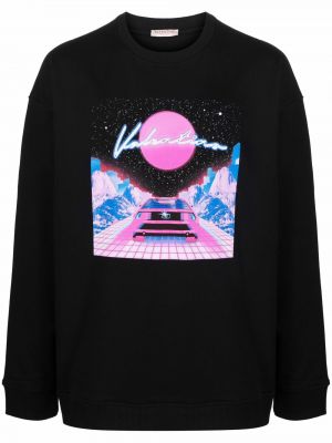 Sweatshirt Valentino Garavani svart