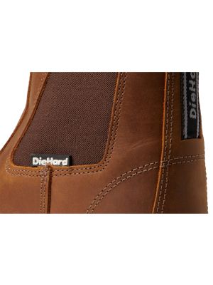 Ботинки челси Diehard коричневые