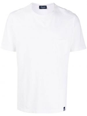 T-shirt Drumohr vit